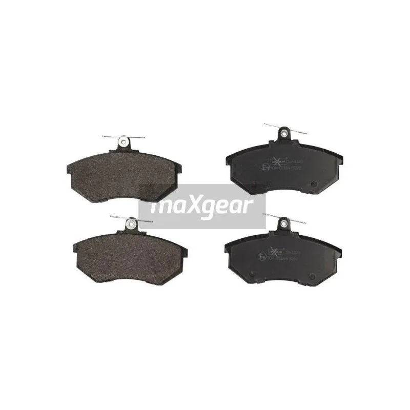 Jeu de 4 plaquettes de frein avant MAXGEAR 19-1123