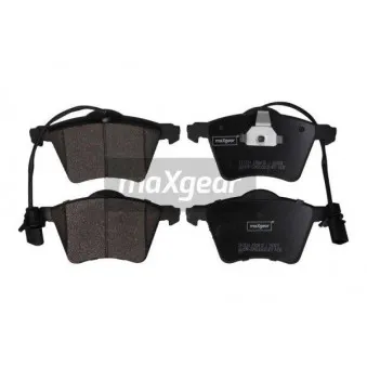 Jeu de 4 plaquettes de frein avant MAXGEAR 19-1124