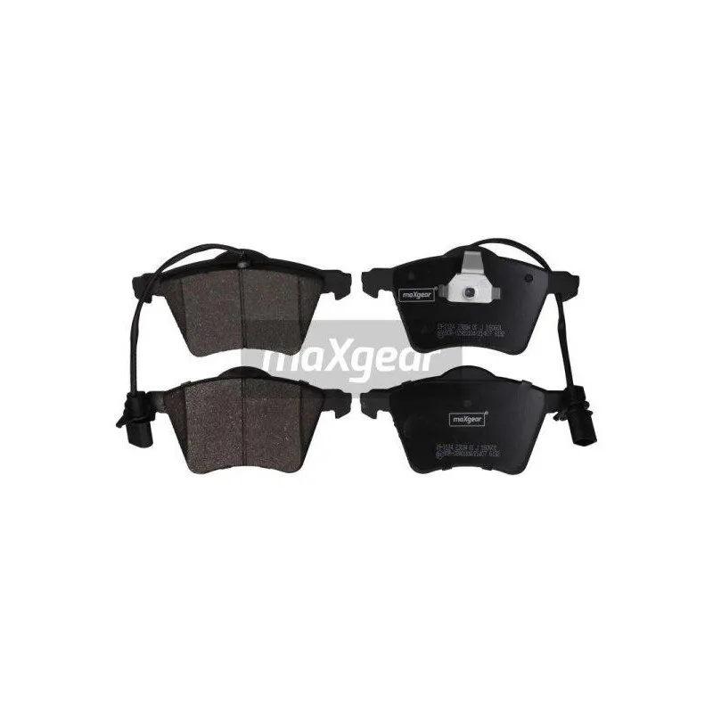 Jeu de 4 plaquettes de frein avant MAXGEAR 19-1124