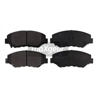 Jeu de 4 plaquettes de frein avant MAXGEAR 19-1126