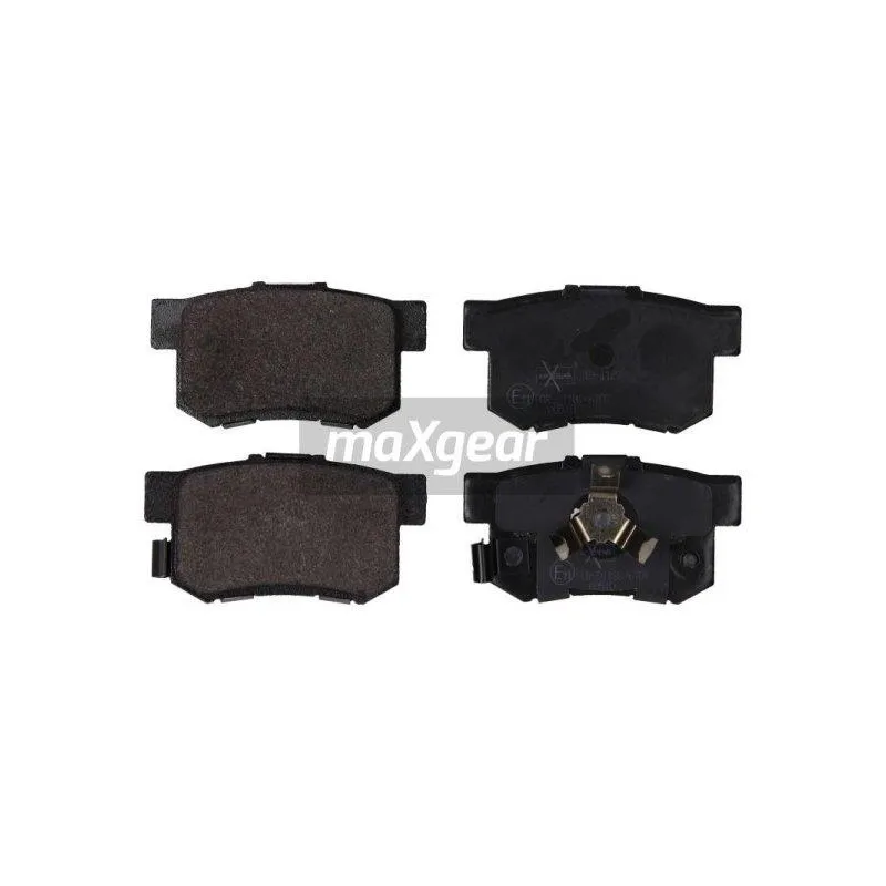 Jeu de 4 plaquettes de frein arrière MAXGEAR 19-1127