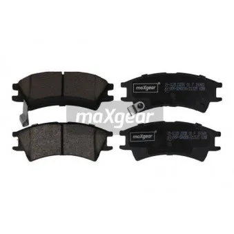 Jeu de 4 plaquettes de frein avant MAXGEAR