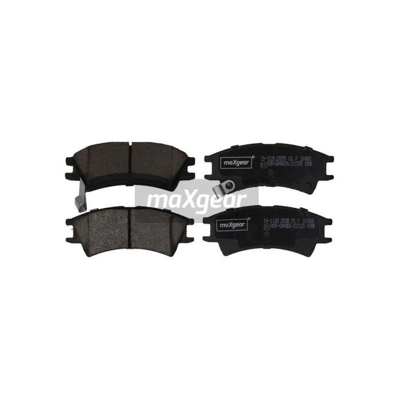Jeu de 4 plaquettes de frein avant MAXGEAR 19-1128