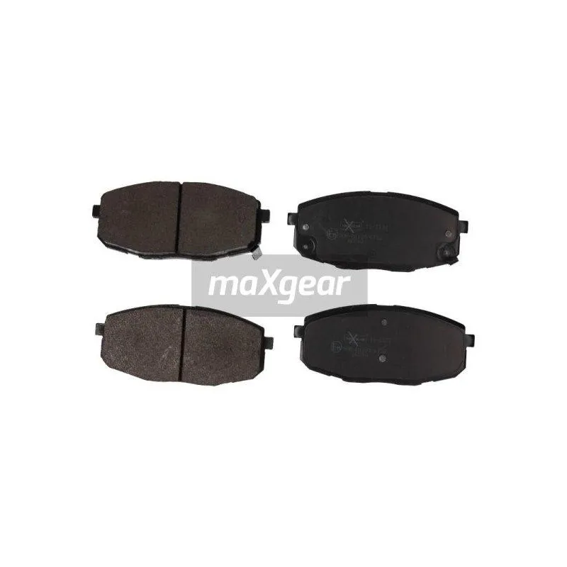 Jeu de 4 plaquettes de frein avant MAXGEAR 19-1132