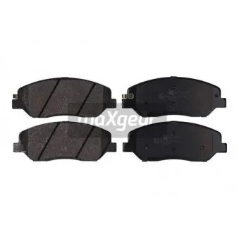 Jeu de 4 plaquettes de frein avant MAXGEAR 19-1135