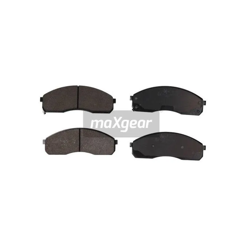 Jeu de 4 plaquettes de frein avant MAXGEAR 19-1137