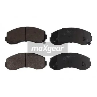Jeu de 4 plaquettes de frein avant MAXGEAR 19-1138