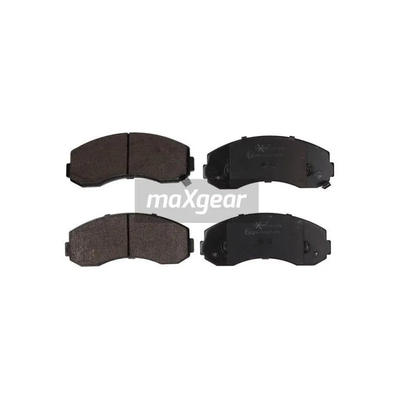 Jeu de 4 plaquettes de frein avant MAXGEAR 19-1138