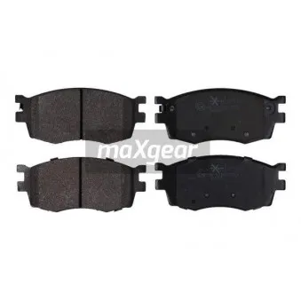 Jeu de 4 plaquettes de frein avant MAXGEAR 19-1139
