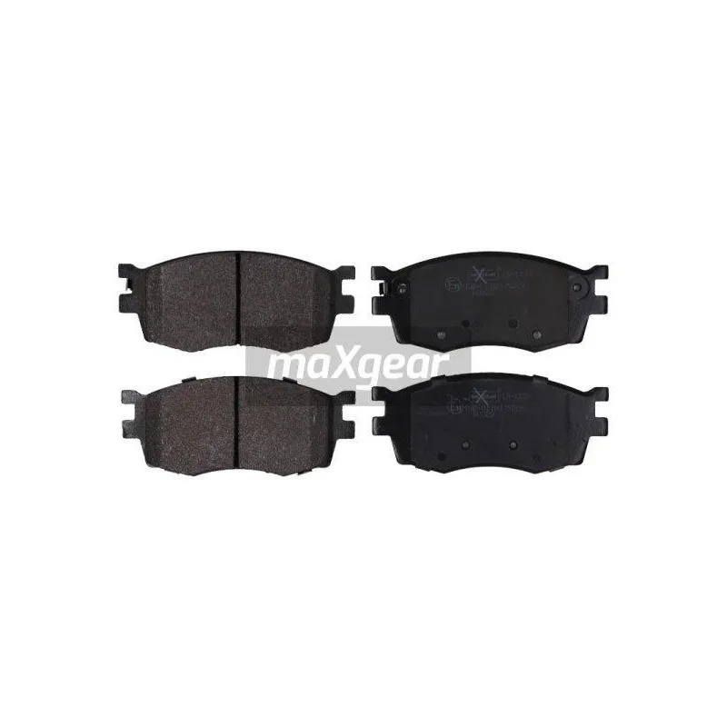 Jeu de 4 plaquettes de frein avant MAXGEAR 19-1139