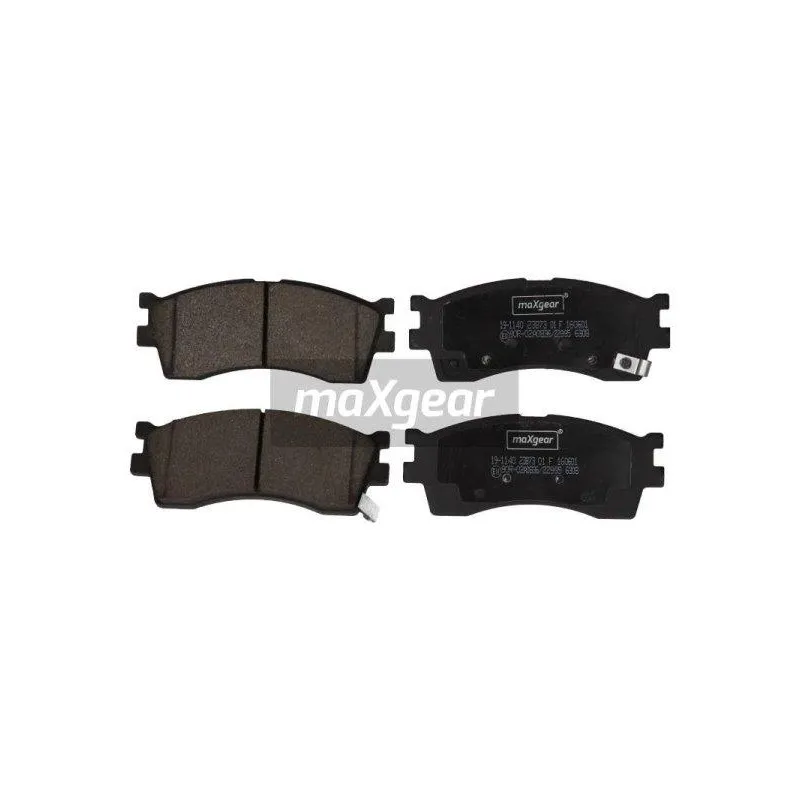 Jeu de 4 plaquettes de frein avant MAXGEAR 19-1140