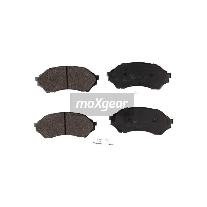 Jeu de 4 plaquettes de frein avant MAXGEAR 19-1142
