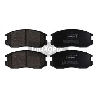 Jeu de 4 plaquettes de frein avant MAXGEAR 19-1143