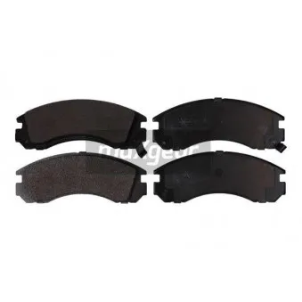 Jeu de 4 plaquettes de frein arrière MAXGEAR 19-1145
