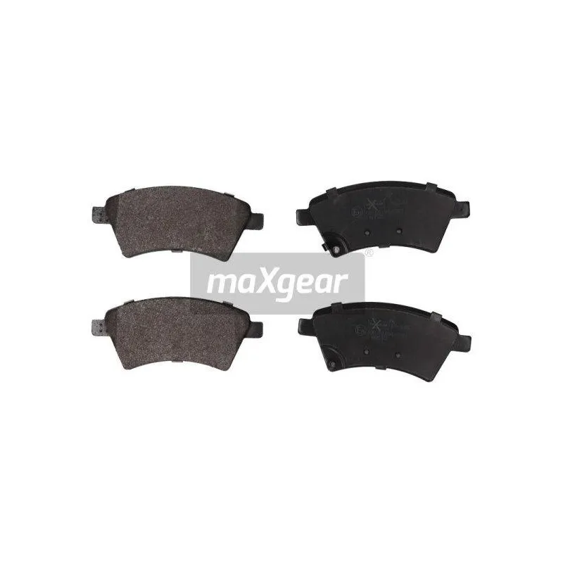 Jeu de 4 plaquettes de frein avant MAXGEAR 19-1150