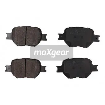 Jeu de 4 plaquettes de frein avant MAXGEAR 19-1152
