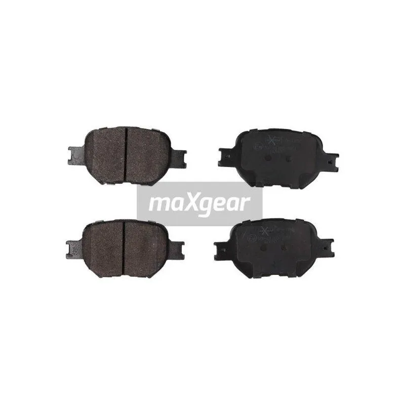 Jeu de 4 plaquettes de frein avant MAXGEAR 19-1152