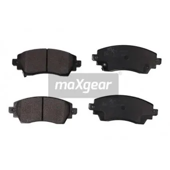Jeu de 4 plaquettes de frein avant MAXGEAR 19-1154