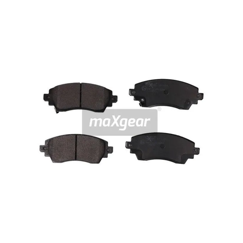 Jeu de 4 plaquettes de frein avant MAXGEAR 19-1154