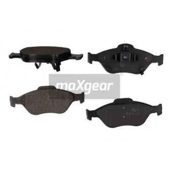 Jeu de 4 plaquettes de frein avant MAXGEAR 19-1157