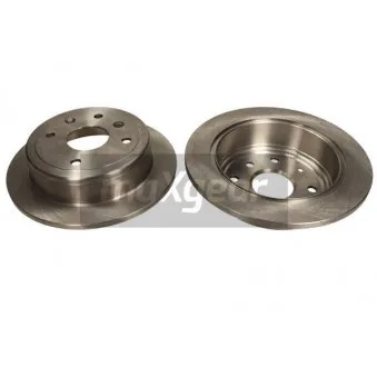 Jeu de 2 disques de frein arrière MAXGEAR 19-1196