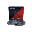 Jeu de 2 disques de frein arrière MAXGEAR 19-1208 - Visuel 3