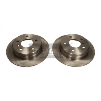 Jeu de 2 disques de frein arrière MAXGEAR 19-1221