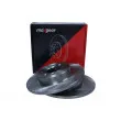 Jeu de 2 disques de frein arrière MAXGEAR 19-1233 - Visuel 3