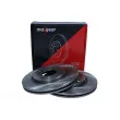 Jeu de 2 disques de frein avant MAXGEAR 19-1297 - Visuel 3