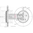 Jeu de 2 disques de frein arrière MAXGEAR 19-1311MAX - Visuel 2
