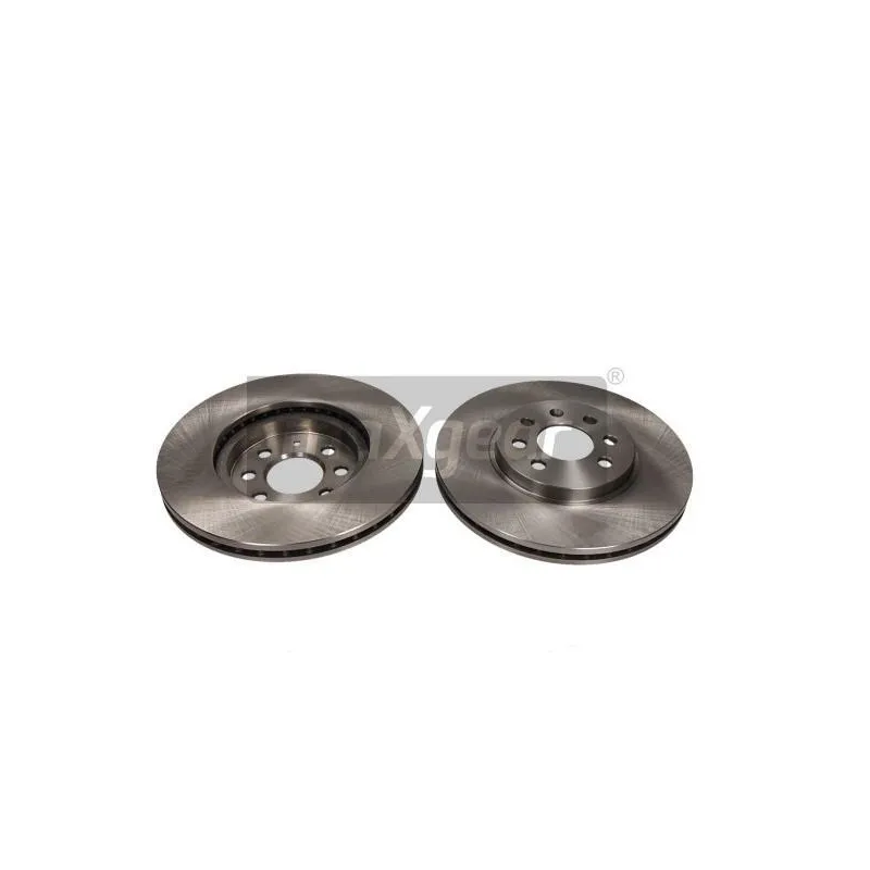 Jeu de 2 disques de frein avant MAXGEAR 19-1314