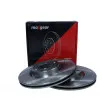 Jeu de 2 disques de frein avant MAXGEAR 19-1329 - Visuel 3