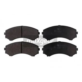 Jeu de 4 plaquettes de frein avant MAXGEAR 19-1375
