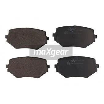 Jeu de 4 plaquettes de frein avant MAXGEAR 19-1389