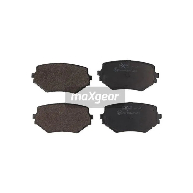 Jeu de 4 plaquettes de frein avant MAXGEAR 19-1389