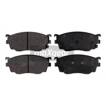 Jeu de 4 plaquettes de frein avant MAXGEAR 19-1398