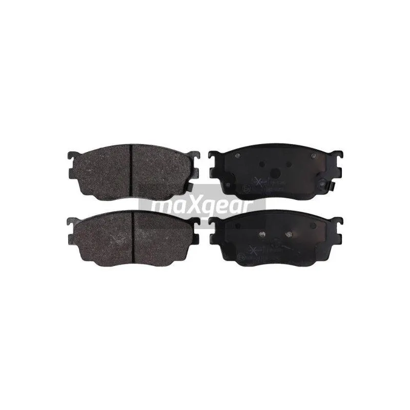 Jeu de 4 plaquettes de frein avant MAXGEAR 19-1398