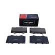 Jeu de 4 plaquettes de frein avant MAXGEAR 19-1401 - Visuel 2