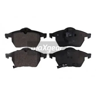 Jeu de 4 plaquettes de frein avant MAXGEAR 19-1405