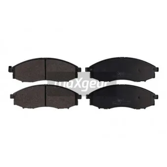 Jeu de 4 plaquettes de frein avant MAXGEAR 19-1408
