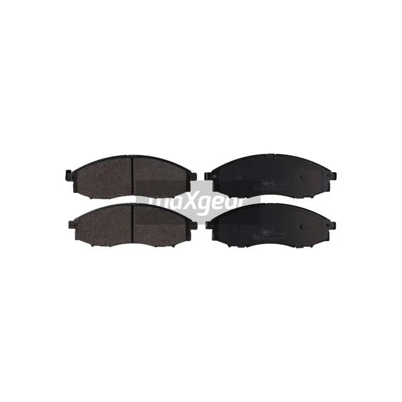 Jeu de 4 plaquettes de frein avant MAXGEAR 19-1408