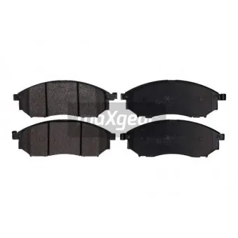 Jeu de 4 plaquettes de frein avant MAXGEAR 19-1413