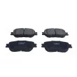 Jeu de 4 plaquettes de frein avant MAXGEAR 19-1416 - Visuel 1