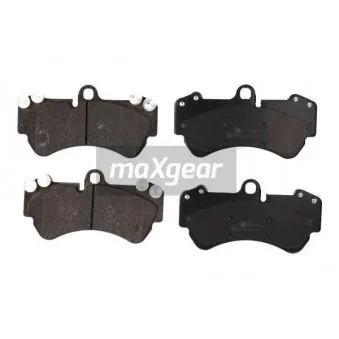 Jeu de 4 plaquettes de frein avant MAXGEAR 19-1430