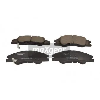 Jeu de 4 plaquettes de frein avant MAXGEAR 19-1435
