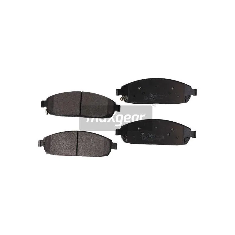 Jeu de 4 plaquettes de frein arrière MAXGEAR 19-1437