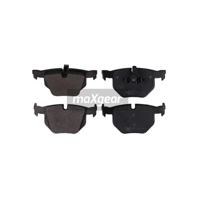 Jeu de 4 plaquettes de frein arrière MAXGEAR 19-1454