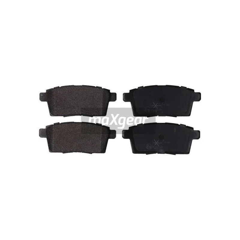 Jeu de 4 plaquettes de frein arrière MAXGEAR 19-1466
