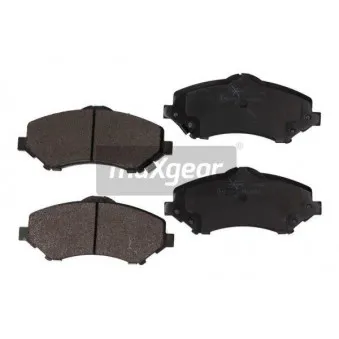 Jeu de 4 plaquettes de frein avant MAXGEAR 19-1468