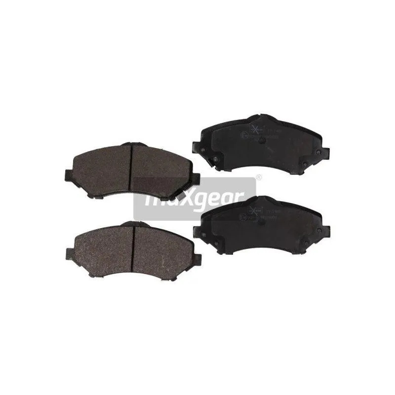 Jeu de 4 plaquettes de frein avant MAXGEAR 19-1468
